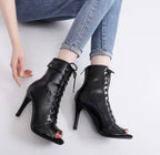 Women's 2020 Brand Party Boots Women's Sexy stilettos High Heels Footwear Women Latin dance heels shoes Latin 2020 For Ballroom
