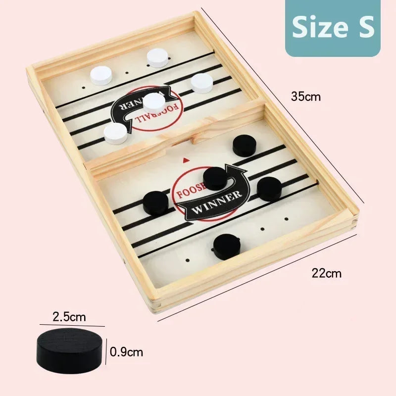 Foosball Winner Games Table Hockey Game Catapult Chess Parent-child Interactive Toy Fast Sling Puck Board Game Toys For Children Secondary image