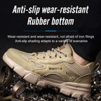 New Unisex Safety Shoes Men Work Sneakers Indestructible Safety Boots Women Shoes Men Steel Toe Shoes Sport Style