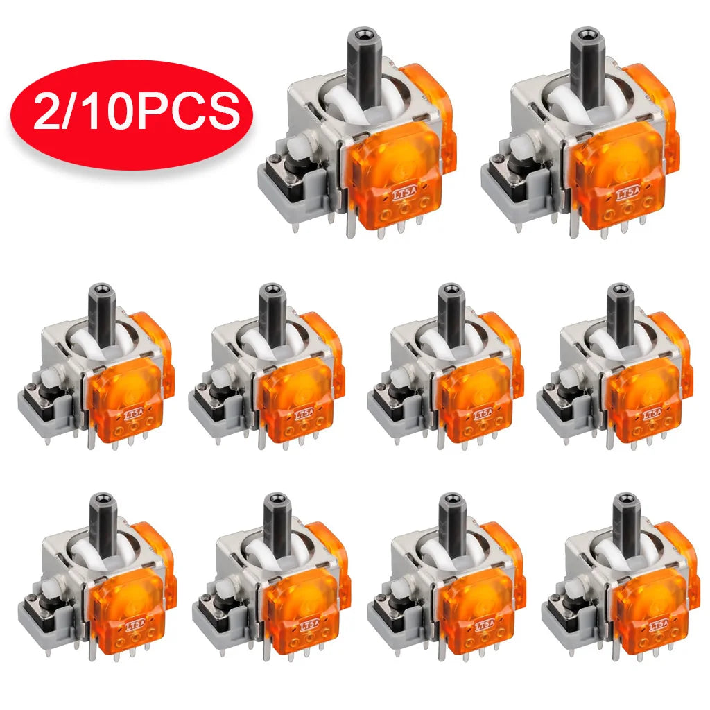 2/10Pcs Replacement TMR Effect Joystick 3D Analog Stick for DualSense PS5 PS4 Controller for Xbox Series X/S Repair Parts