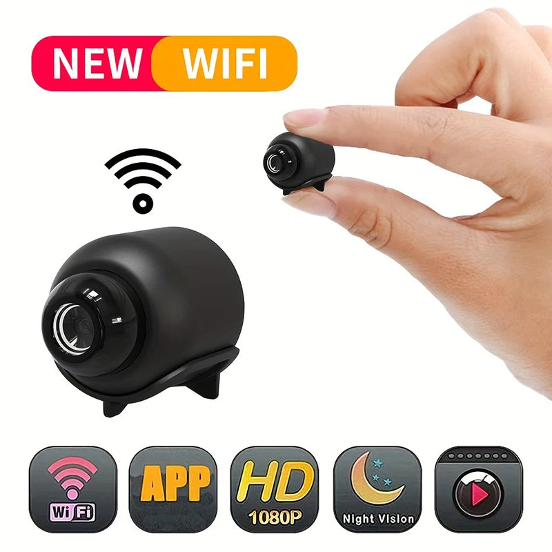 New X5 Mini Camera 1080P Clear Night Vision Lightweight Portable Premium Cams Motion Detection Wireless WiFi Surveillance Camera Main image