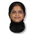 Funny Indian Facial Expression Spoof Abstract Humorous Mask Novelty Live Streaming Outdoor Prop Cosplay Costume Accessories