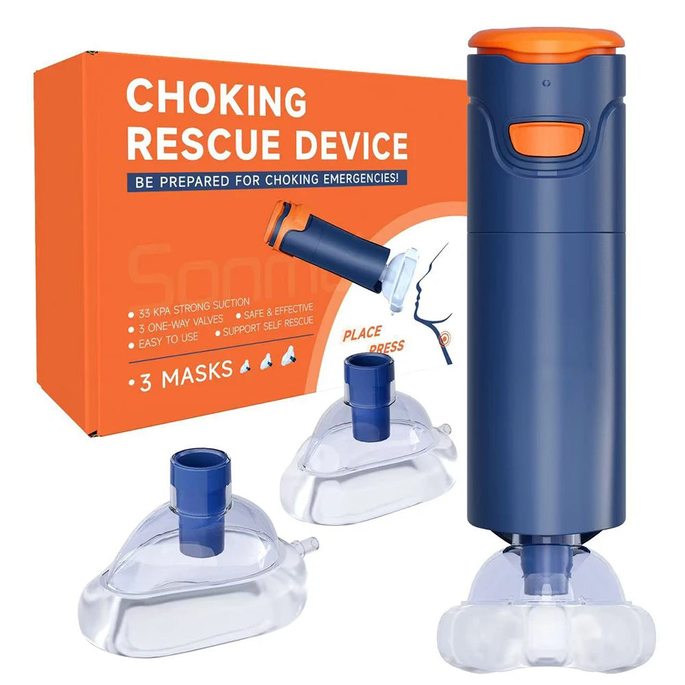 Auto CPR First Aid Choking Device Outdoor Home Choking Emergency Equipment Adults Children Breath Rescue Anti Suffocation Device Main image