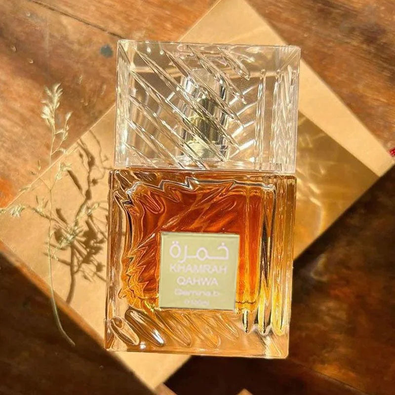 Khamrah عطر Perfume Eau De Toilette Gift Box 100ml Unisex Arabian Oud Scent Gourmand Fragrance Long Lasting Perfume For Unisex Main image