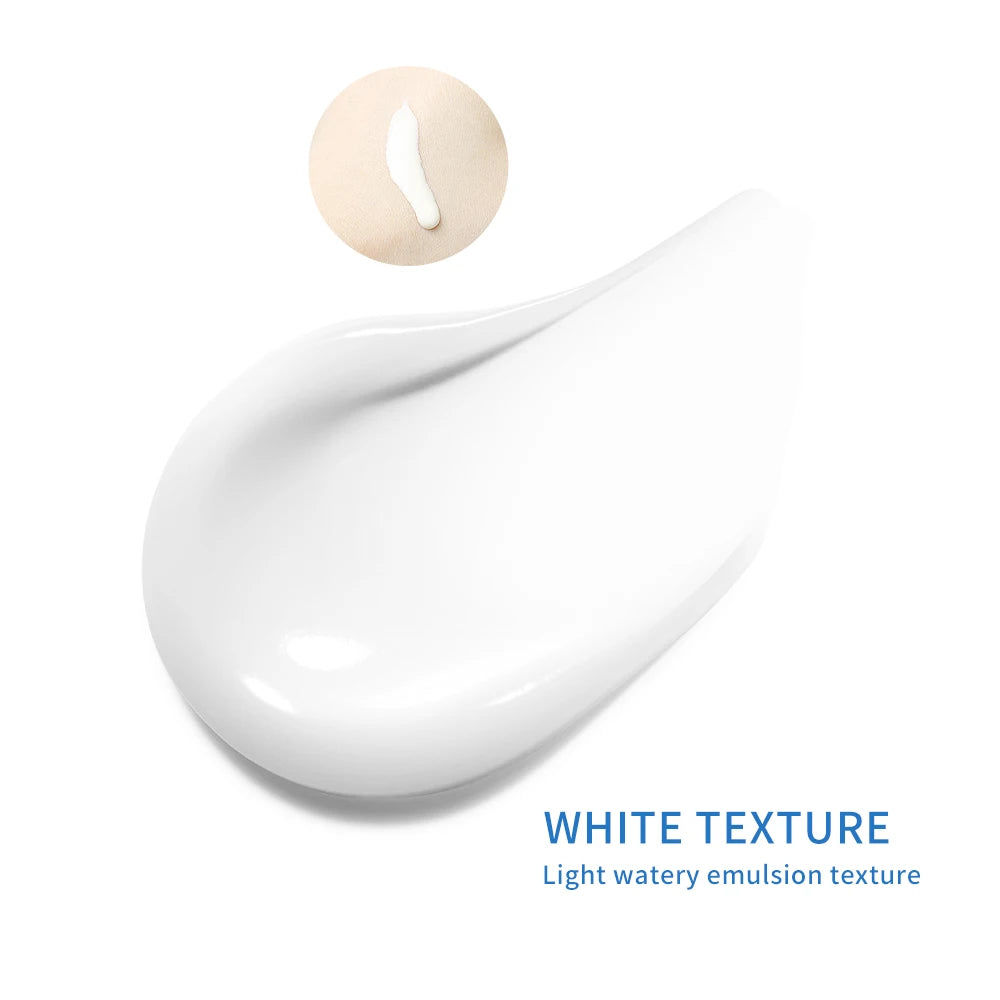 50ml Sunscreen Cream Moisturizing Soften Skin Lighweight Non-sticky Natural Radiance High Sun Protection Facial Skincare