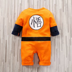 Anime Clothes Baby Vegeta Rompers Newborn Kuririn Roshi Training Outfit Infant Kids Halloween Cartoon Cosplay Costume Jumpsuit
