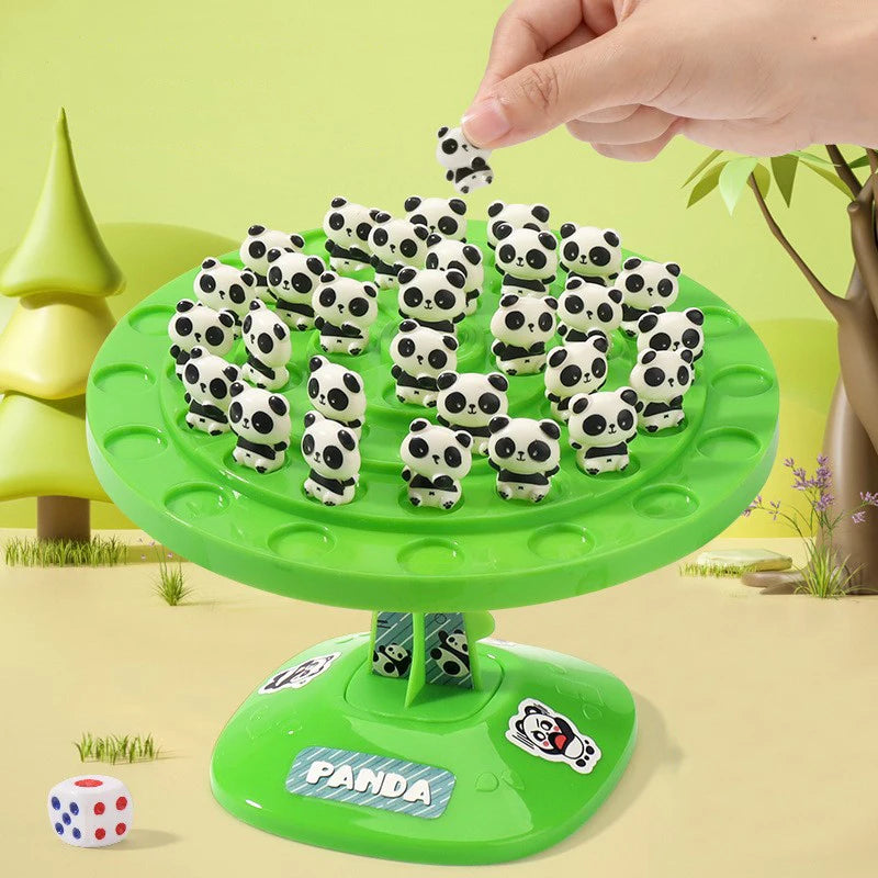 Children's Balance Panda Balance Tree Folding Happy Intelligence Early Education Decompression Game Table Battle Games Main image