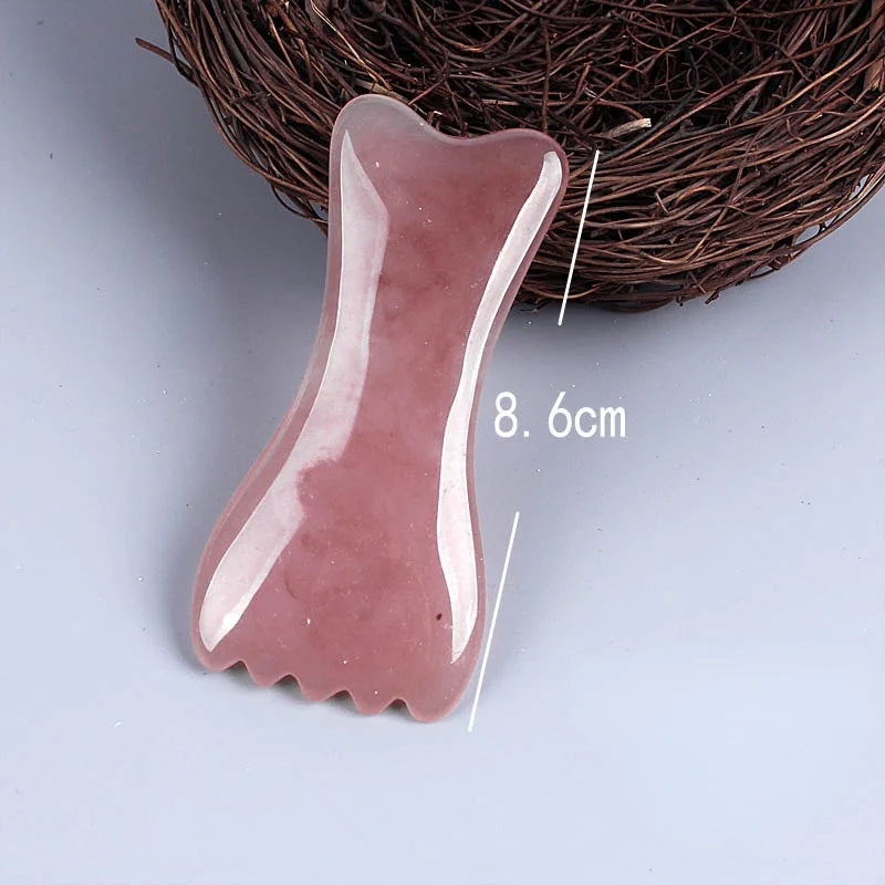 Resin Guasha Scraping Massage Scraper Face Neck Skin Massager Acupuncture Gua Sha Board Acupoint Face Eye Care SPA Massage Tool