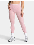 High Waist Leopard Print Yoga Pants, Butt Lifting Tummy Control Leggings 