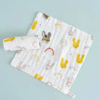 1pcs/5pcs Baby Face Towel Muslin 6 Layers Cotton Soft Baby Towels Handkerchief Bathing Feeding Face Washcloth Wipe Burp Cloth