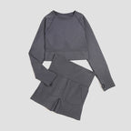 WAREBALL 2/3/4pcs Seamless Yoga Set Gym Clothes Sportswear Yoga Suits For Women Fitness Set Tracksuits Sports Bra Gym Leggings