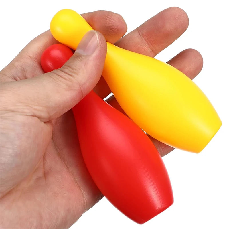 Kids Bowling Set Family Indoor Ball Party Game Sports Toys Balls Pins Bowling Toy Plastic Funny Bowling Set Children Game TMZ