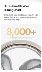 Baseus Bowie MC2 AIR Clip-on TWS Earbuds Ear Clips Wireless Earphones Bluetooth 6.0   Open earrings 4 Mic ENC Sports Headphone