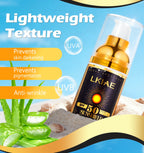 LKIAE Sunscreen, Broad Spectrum SPF 50, UVA/UVB, Lightweight & Non-Greasy, Sunblock, for Face, Body, Non-Comedogenic, 60ml