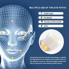 5/10/30PC Microneedle Eye Patches Mask Korean Skin Care Hyaluronic Acid for Anti Wrinkle Aging Dark Circle EyesMask Moisturizing