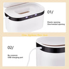 C4DA Baby Wipe Warmer and Wet Wipes Dispenser Wipes Warmer for Babies Diaper Wipe Warmer Large Capacity with Night Light