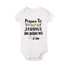 Prepare Yourself PAPA I'm Coming In A Few Month Announcement Pregnant Baby Bodysuit Boy Girl Toddler Jumpsuit Infant Shower Gift