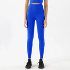 SOISOU Nylon Yoga Pants Gym Leggings Women Girl Fitness Soft Tights High Waist Elastic Breathable No T Line Sports Pants