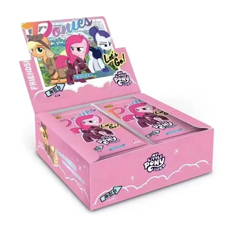 KAYOU Genuine New My Little Pony Friendship Eternal Star Bag 2 Rhythm Moon AR Gilded Decoration OR Collection Card Gift