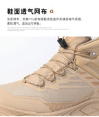 RAN Hiking Shoes Men Waterproof mesh walking shoes outdoor trekking Shoes Hunting Boots Tactical Ankle Boots women travel Boots