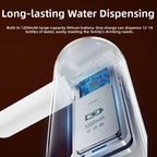 Electric Water Dispenser Foldable Automatic Water Pump Bottle With LED Display USB Charging Household Barreled Water Dispenser