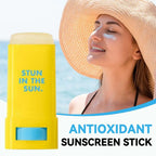 SPF50+ Matte Sunscreen Stick - Waterproof, Refreshing, Hydrating, UV Protection Sunblock Isolation Cream for Face Body Daily Use