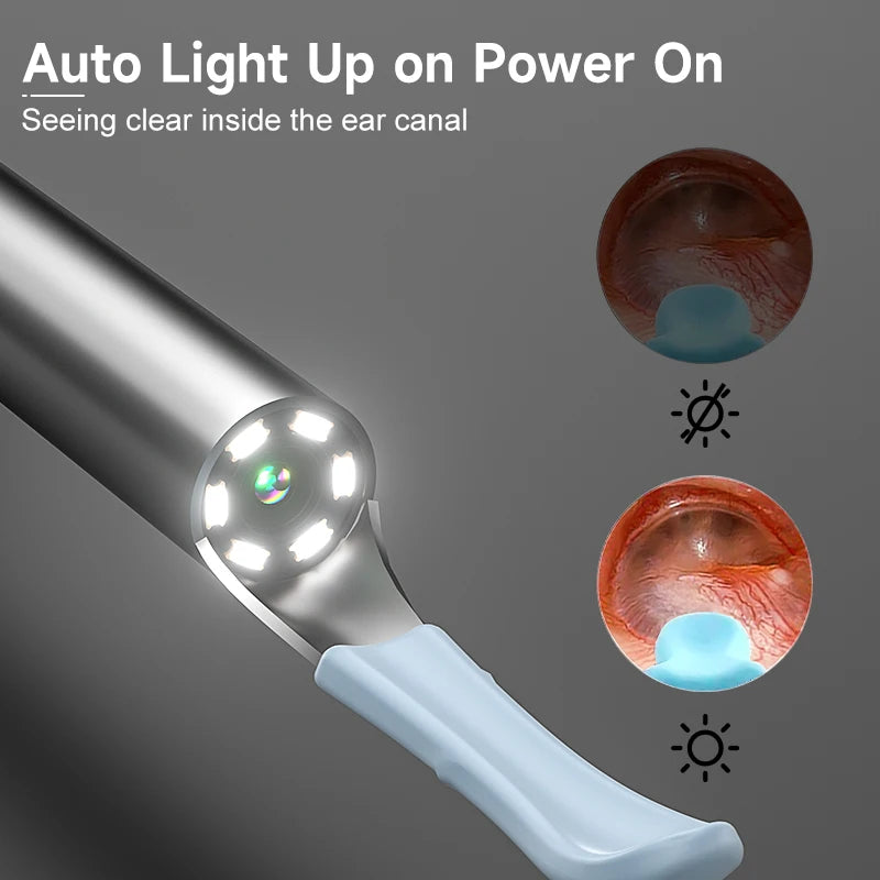 WIFI Visual Ear Sticks HD1080P 4.2MM Mini Camera Ear Pick Ear Spoon Ear Cleaner Wireless Endoscope Health Care Ear Wax Cleaning
