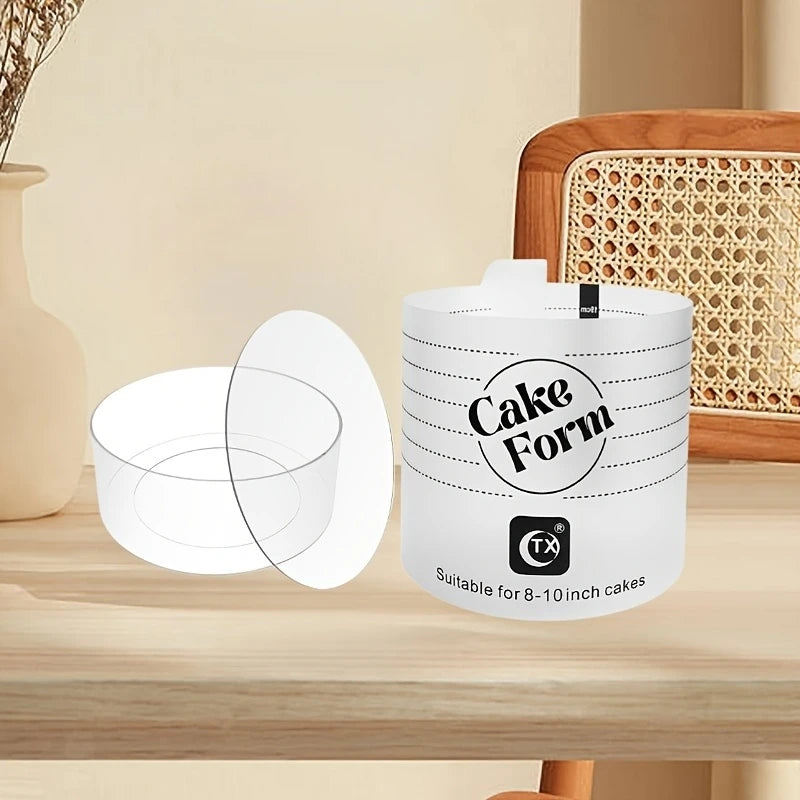 15/20/25cm Adjustable Round Cake Ring Mold Extendable With Scale Mousse Dessert Cake Cream Baking Kitchen Tools Cake Styling Kit