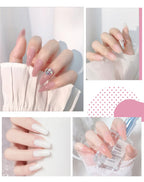 Poly Nail Gel Full Set With 6W LED Lamp Nail Set For Beginner Nail Tips Art 3D Design Decoration Extension Manicure Tools Kit