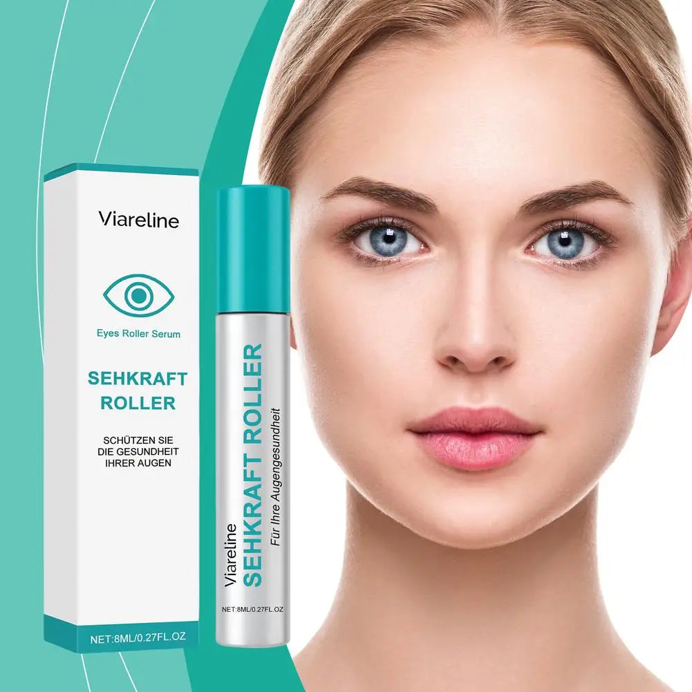 High-end 8ml Quickly Restore Vision Enhance Roller Promotes Clearer Eyesight Mild Relax Massage Fatigue Relief For Eye Care NEW