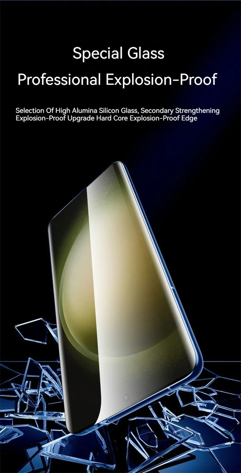 S23Ultra Dust-Free Cabin Tempered Glass For Samsung Galaxy S21Ultra Screen Protector S22Ultra Second Pasting Box Film