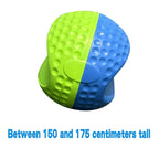 Golf Dual-Color Assist Device Swing Mechanics, Maintain Arm Posture, Improve Chicken Wing Posture Triangular Training