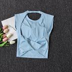 Women Sports Bra Top Push Up Sexy Beauty Back Fitness Yoga Bra t-shirts Sport Tops For Women Breathable Running Vest Gym Wear