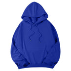 Women's Hoodies Pullover Spring Autumn Casual Hoodie 2026 Sweatshirts Solid Color Hoodies Oversize Black Sweatshirt Women Top