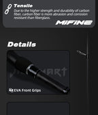 MIFINE JIG SMART SPIN Spinning Rod, Bass Fishing Rods, Lure Weight 4-18g/10-38g Saltwater Freshwater 2.29M