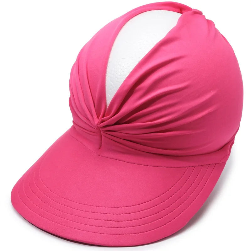 Beach Sunshade Hat Sun Protection Hat Tanning Sunscreen Outdoor Surfing Sports Swimming Cap 2026 New