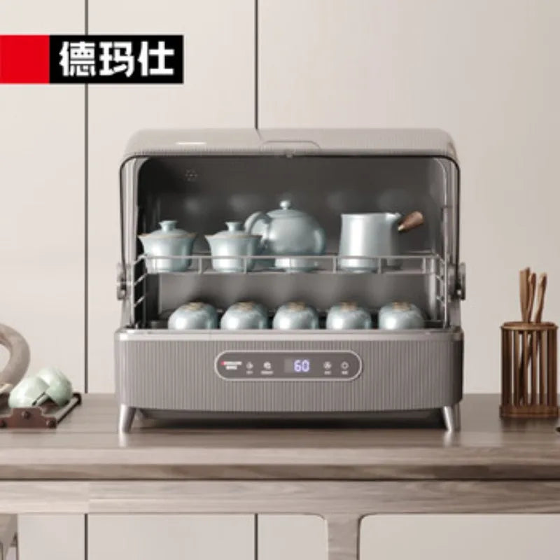 Mini countertop commercial sterilizer, small household countertop high-temperature cup sterilizer sterilizer for dishes flip-top