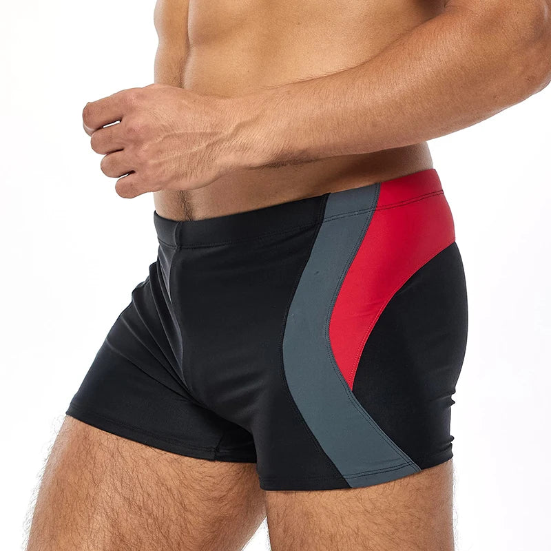 ESCATCH Mens Swimwear Maillot De Bain Boy Swim Suits Boxer Shorts Swim Trunks Men Swimsuit Surf Banadores