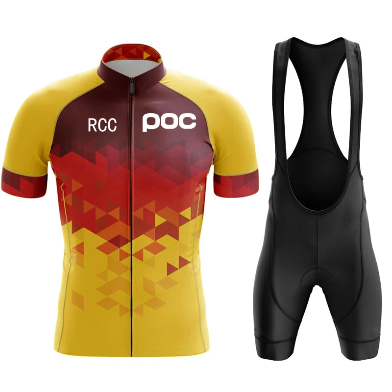 2025 Bike Shirts Summer Bicycle Clothing Men Road Bike Wear Racing Clothes Breathable Cycling Jersey Set Ropa Ciclismo Maillot