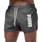 New Hot Summer Swim Trunks Sport Gym Running Shorts Male Beachwear Luxury Beach Shorts Quick Dry Mens Siwmwear Board Briefs