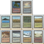 unlimited Revised MIX2/002 Tcg dual lands unlimited proxy magical cards tundra scrubland home play Revised underground gathering