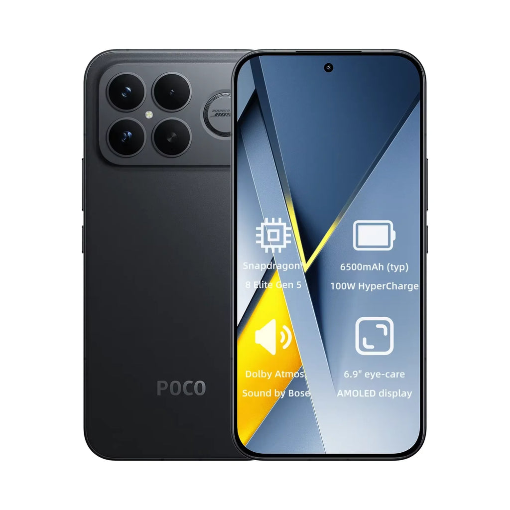 Global Version POCO F8 Ultra Snapdragon 8 Elite Gen 5 Smartphone 6.9" 120Hz AMOLED Display 6500mAh 100W Battery Xiaomi Telephone