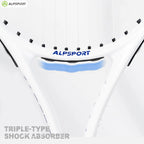 ALPSPORT Carbon Fiber Tennis Racket T800 18K-Professional Grade with Bag&Strap Lightweight Training Racquet for Adults Men&Women