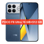 POCO F8 Ultra 5G Global Version Smartphone Snapdragon® 8 Elite Gen 5 6.9" Eye-care AMOLED display 6500mAh 100W HyperCharge NFC