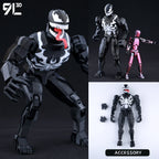 9L3D Printed Deadpool Wolverine Batman Spider-Man Venom Action Figures Dummy13 Lucky13 T13  Anime Model Toys Collectors Gifts