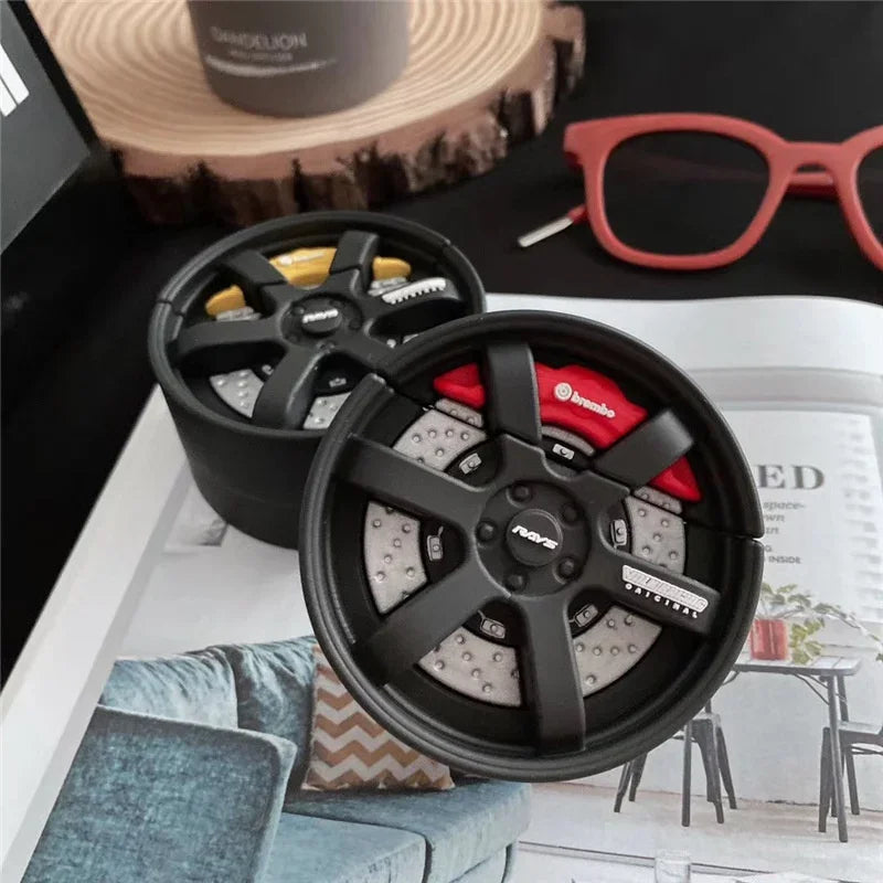 For Airpod Pro 1 2 3 4 Pro 2 Personalized Creative Tires Silicone Case Bluetooth Earbuds Charging Box Protective Earphone Case Main image