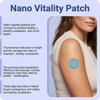 NAD Supplement Patches Enhance Cellular Energy Immune Support Rejuvenating Skin Lasting Slimming NAD+ Boosting Transdermal Patch