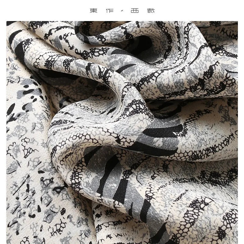 Animal Fiber Fabric~ Casual Dress for Women, Ruffled Silk Dress, Designer Niche Silk Long Dress, New Women's Fashion