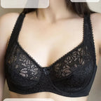 Plus Size Bras For Women Lace Modern Ladies Elegance Brassiere Underwear Sexy Lingerie Tops C D DD E F Cup