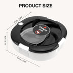 CHIGO Flycatcher Rechargeable/USB Electric Fly Trap Safety Indoor Flytrap Outdoor Insect Pest Catching Tool For Kitchen Garden